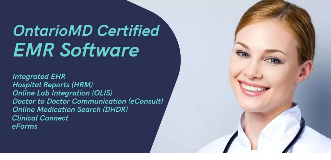 The Real YES EMR OntarioMD Certified Simple & Easy To Use