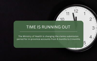 Friendly Reminder: The Ministry of Health is Changing the Claims Submission Period in 2023