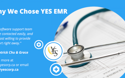 An easy transition from our OHIP Medical Billing software to YES EMR – Dr. Patrick Chu